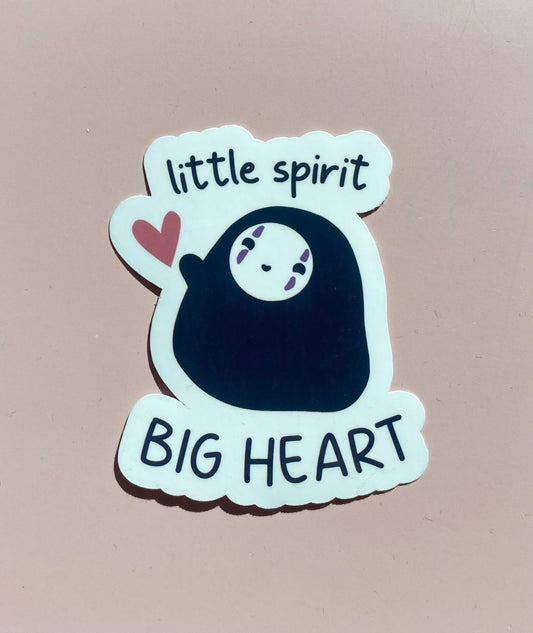 Little Spirit Big Heart Vinyl Sticker