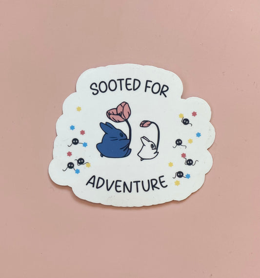 Sooted for Adventure Vinyl Sticker
