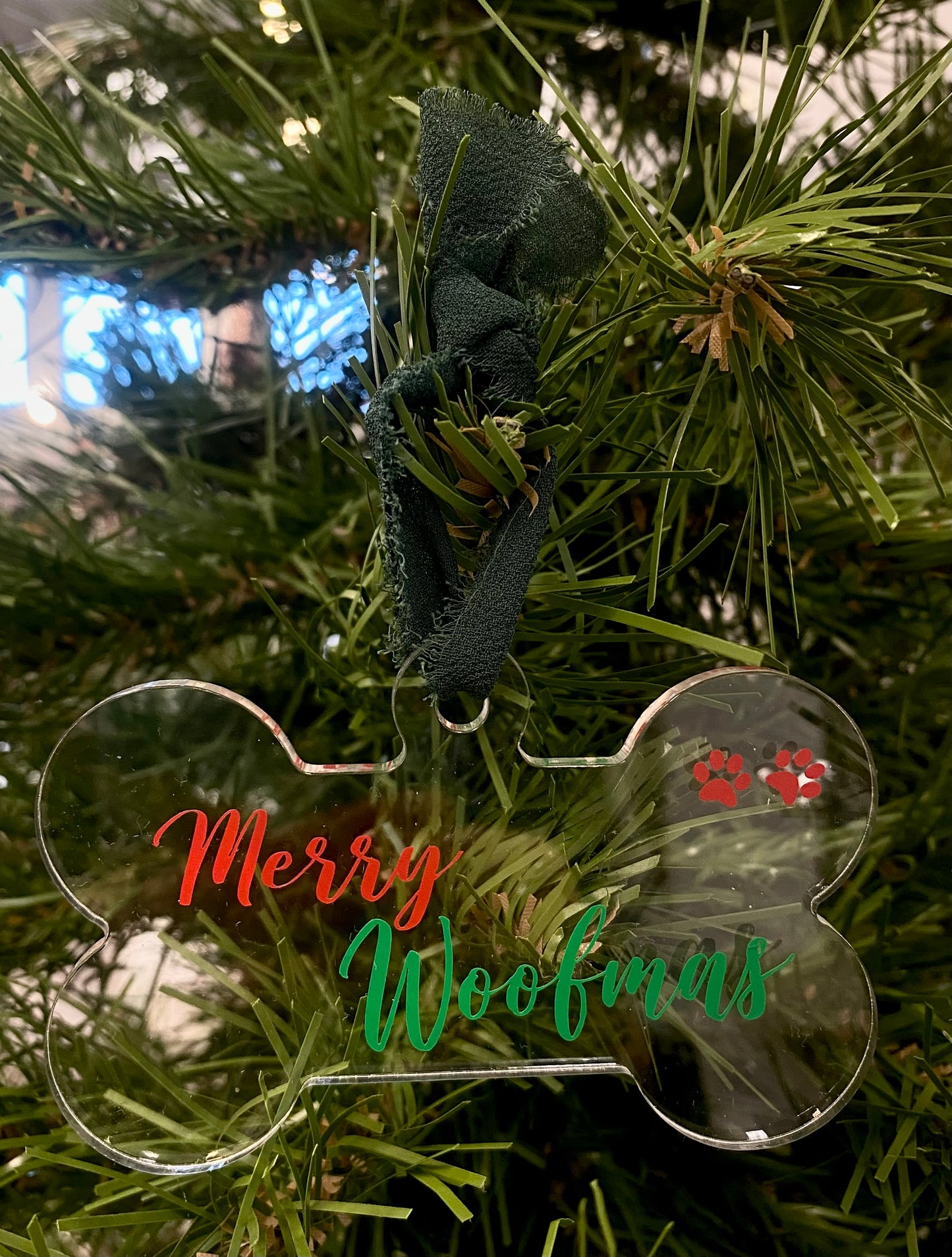 Merry Woofmas Ornament