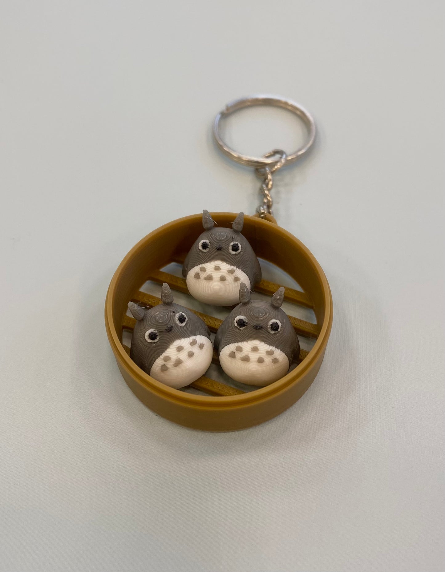 3D Steamer Forest Spirit Keychain