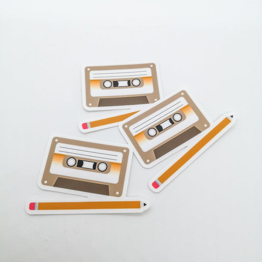 Cassette Tape Sticker