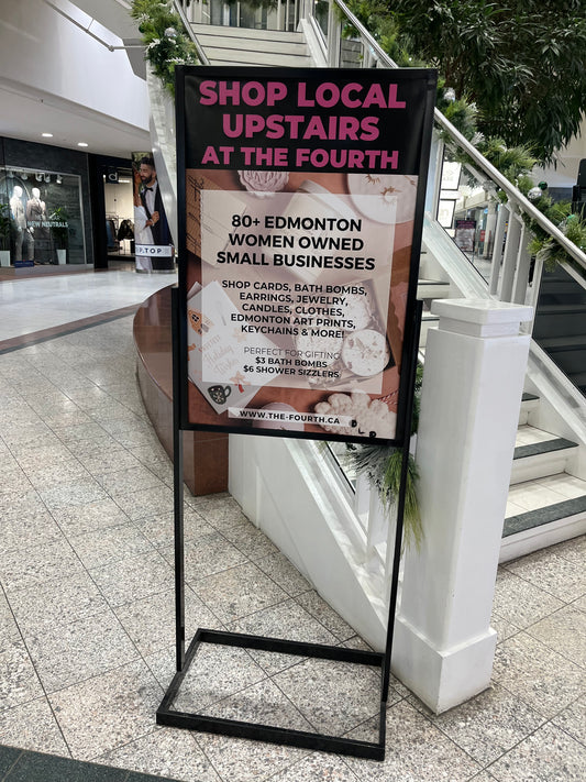 Floor Stand Sign