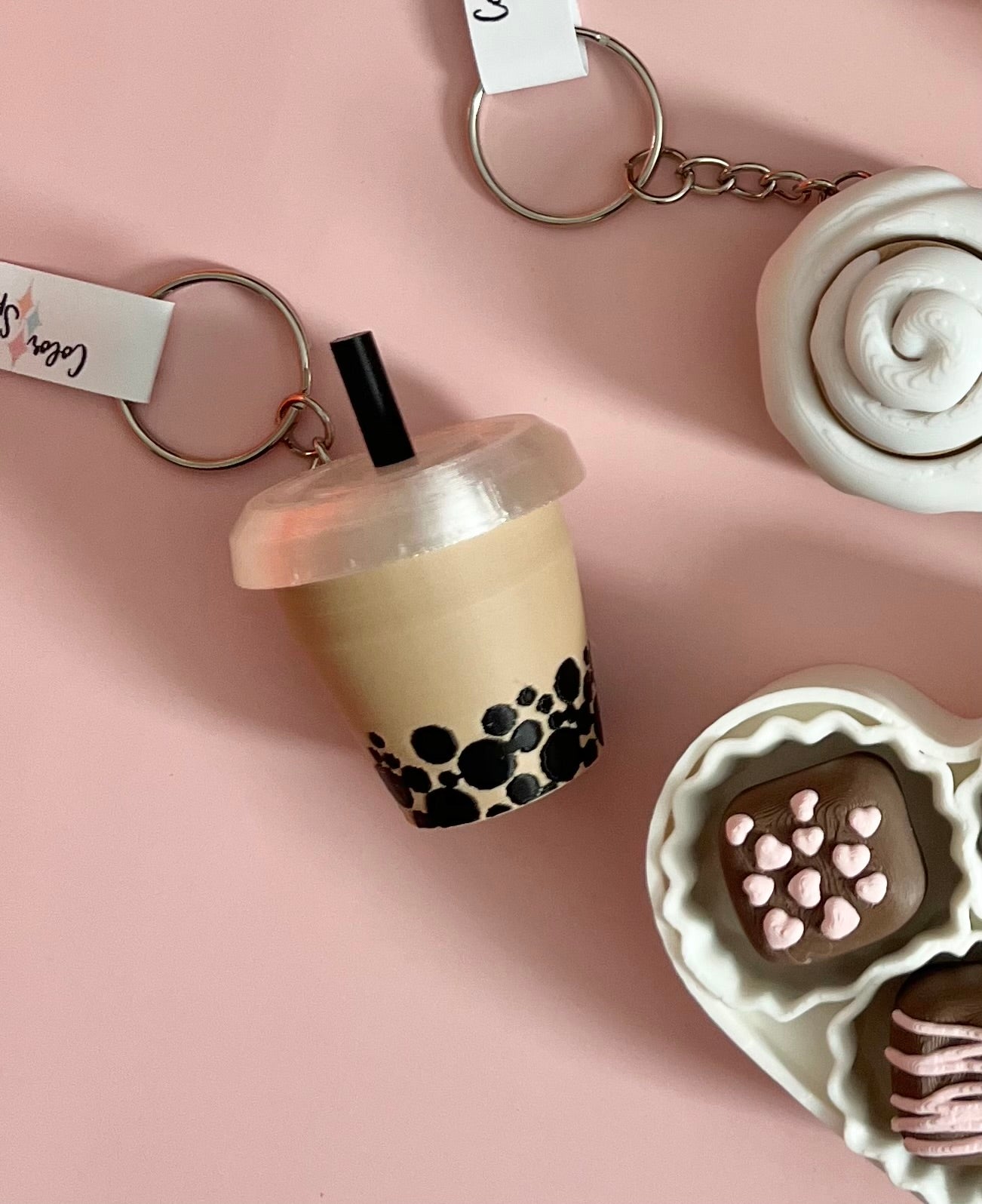 Boba Clicker Keychain