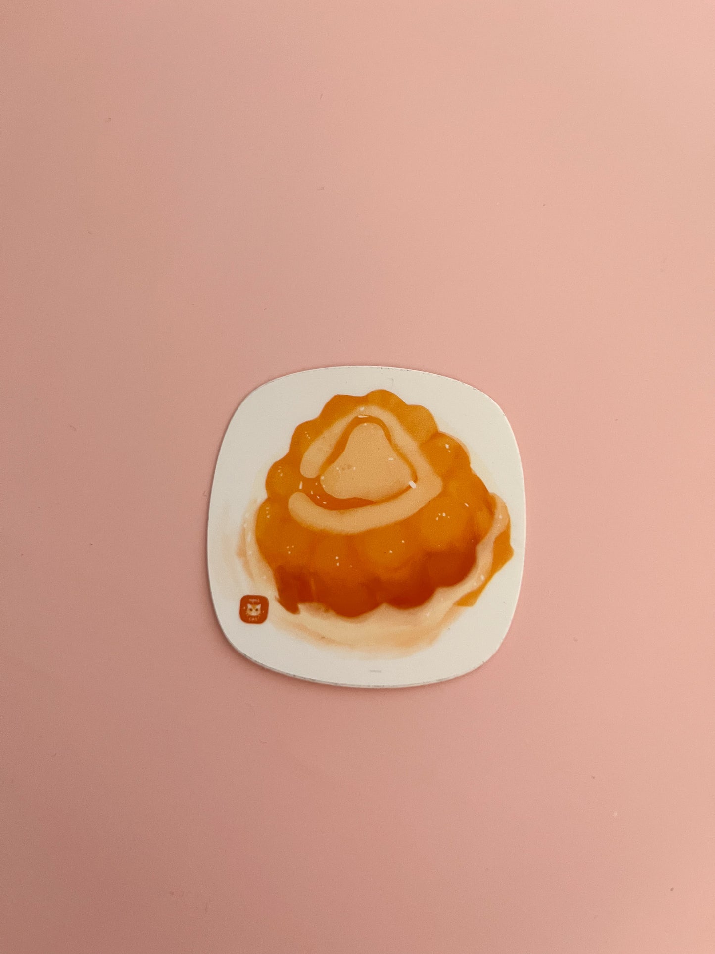 Mango Pudding Sticker