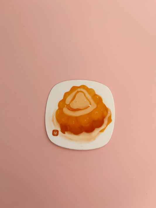 Mango Pudding Sticker