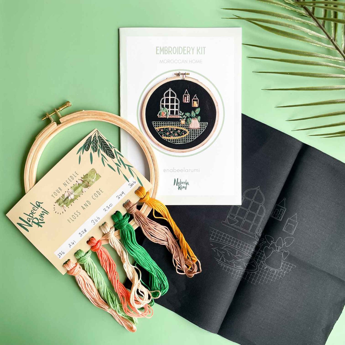 Boho Home Embroidery Kit