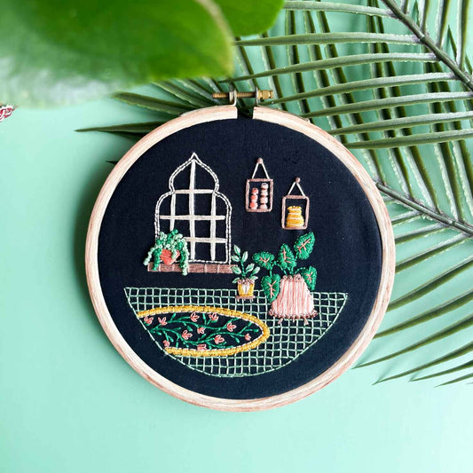 Boho Home Embroidery Kit