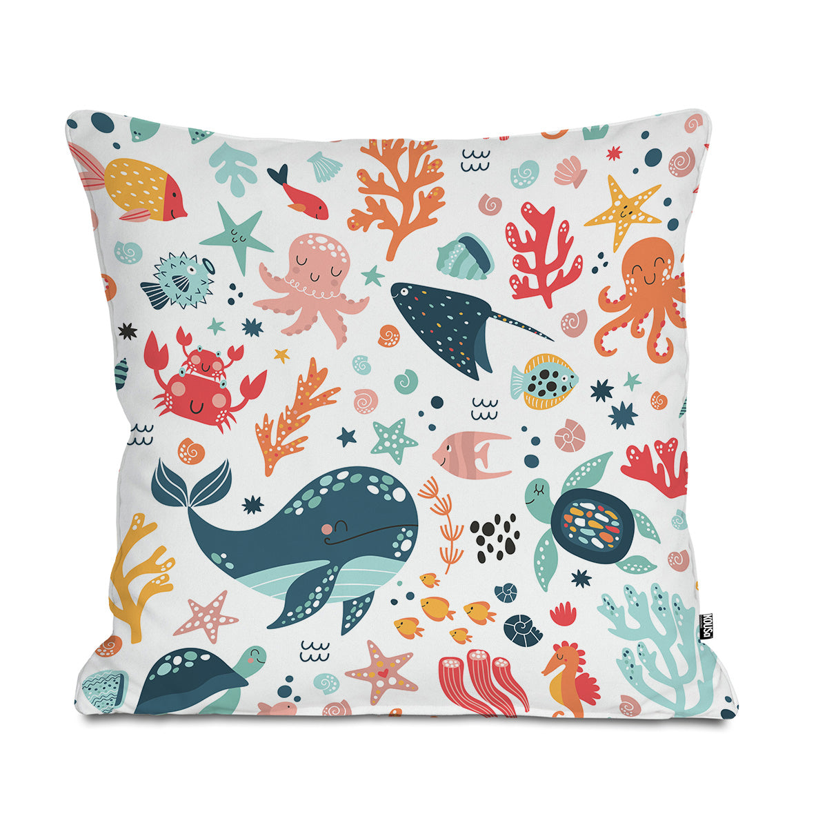 Ocean Toddler Cushion Blanket