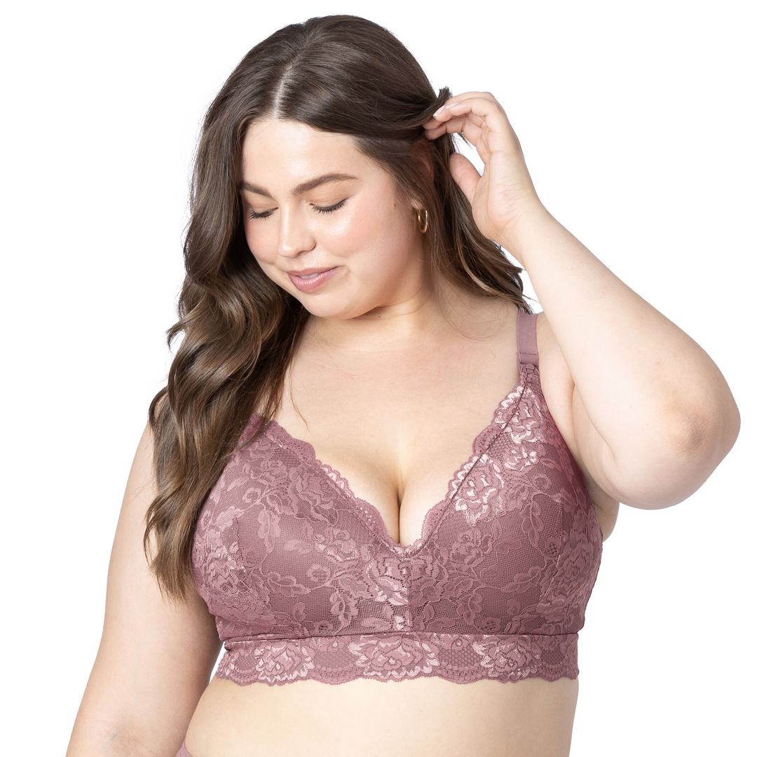 Lace Minimalist Hands-Free Pumping & Nursing Bra