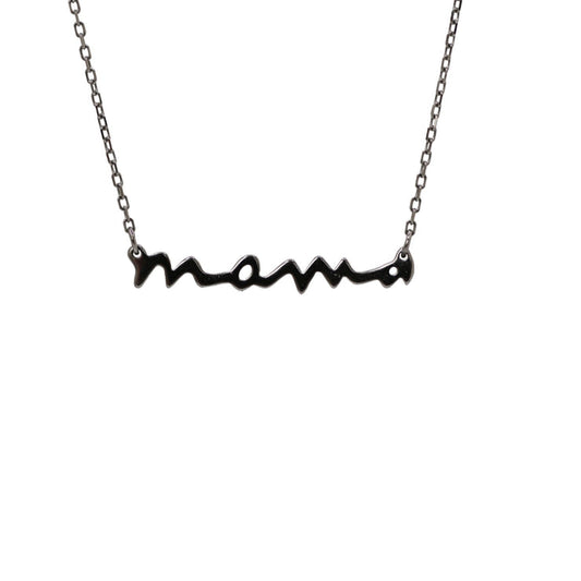 Mama Necklace Silver