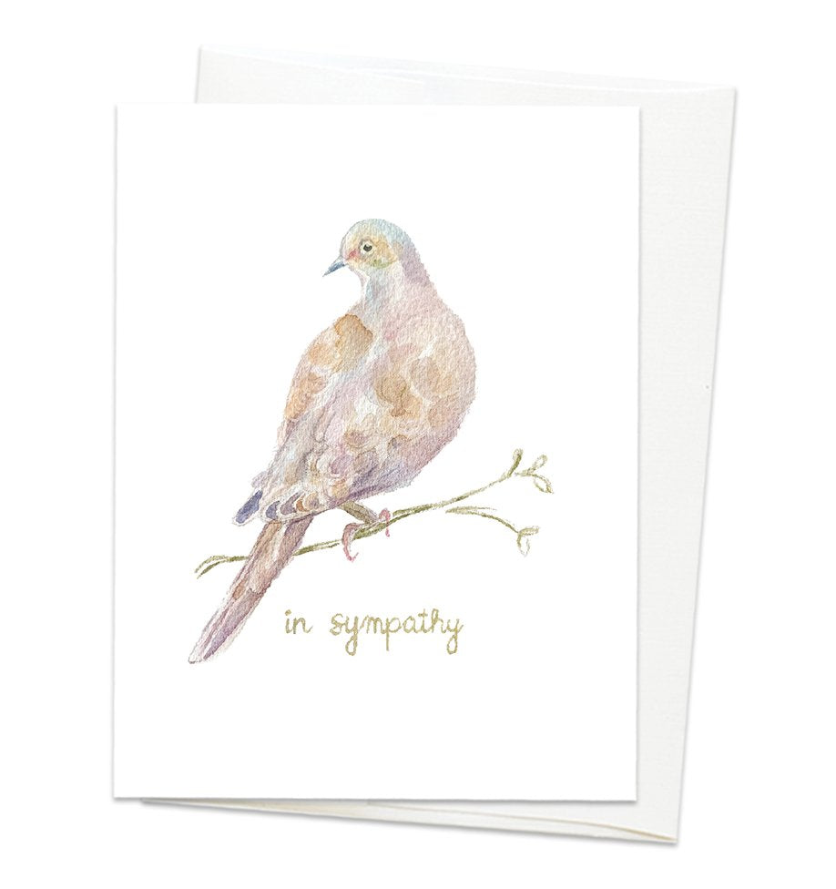 Mourning Dove Sympathy Card