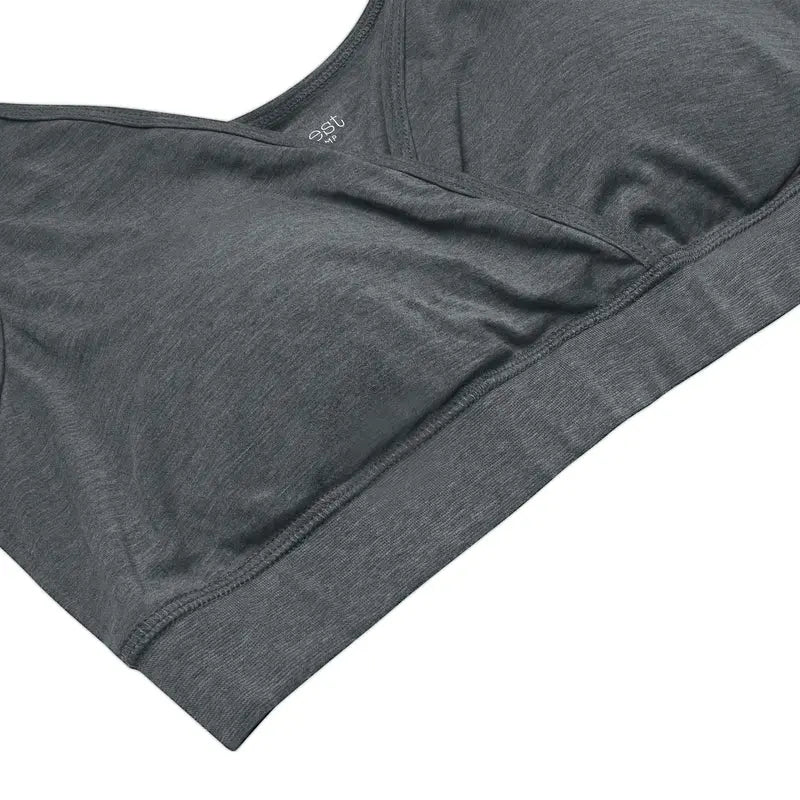 Nest Bump Nursing Bra in Charcoal