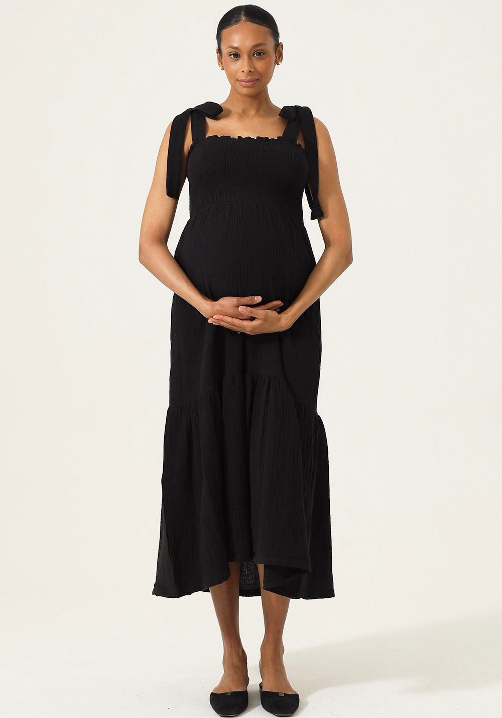 Momoka Dress in Black
