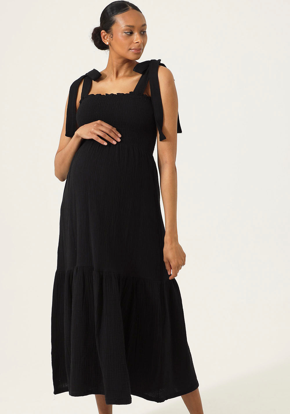 Momoka Dress in Black