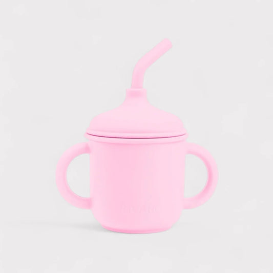 Silicone Sippy Cup with Straw