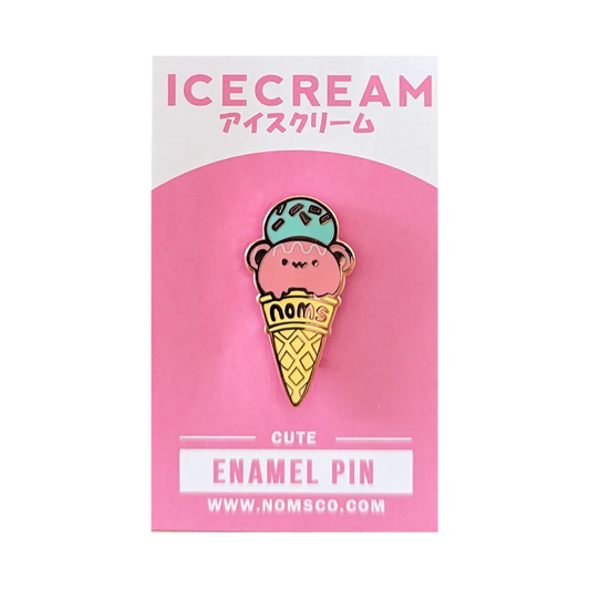 Ice Cream Enamel Pin