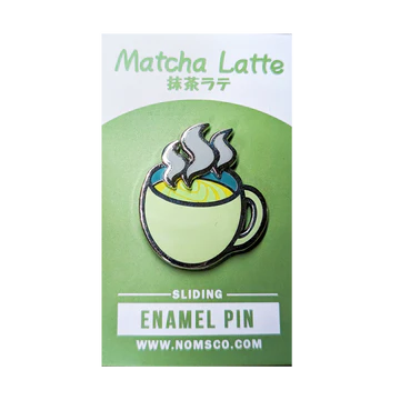 Matcha Latte Enamel Pin