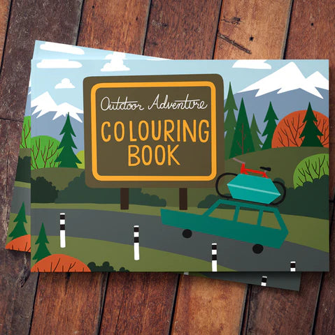 Rocky Mountain Colouring Book