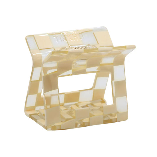 Rubi Claw Clip in Checkered