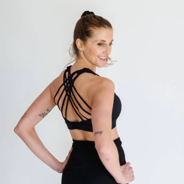 Bella Nursing Sports Bra in Black