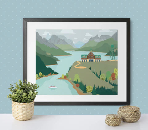 Waterton Park Print