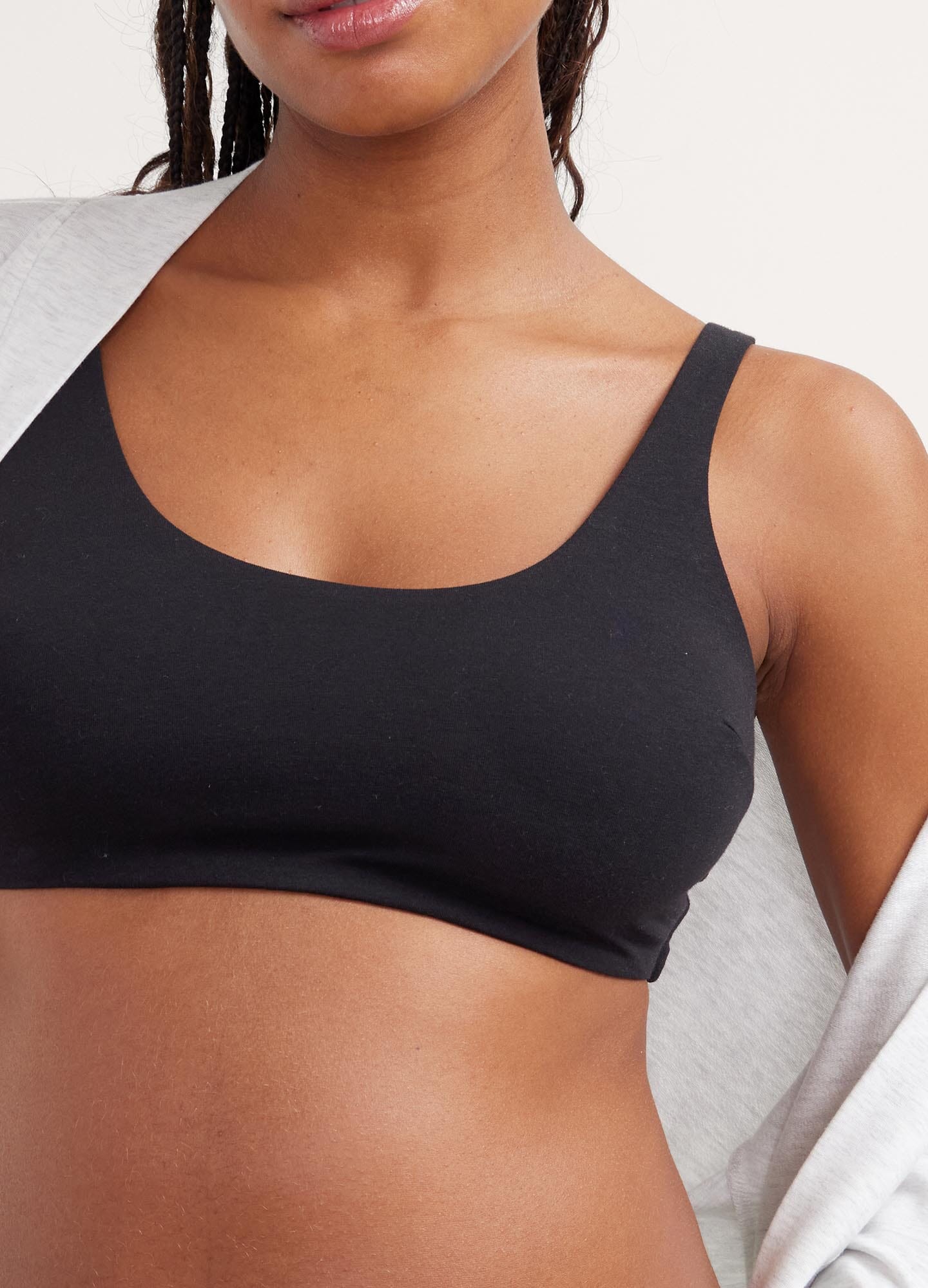 The Skin To Skin Bra in Black