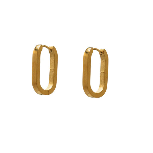Uovo Hoops in Gold