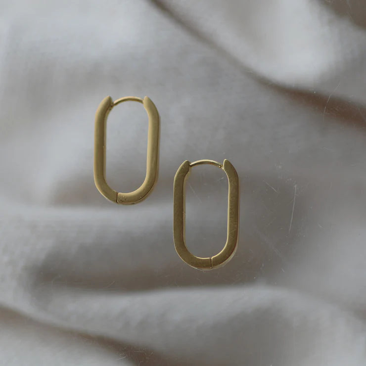 Uovo Hoops in Gold