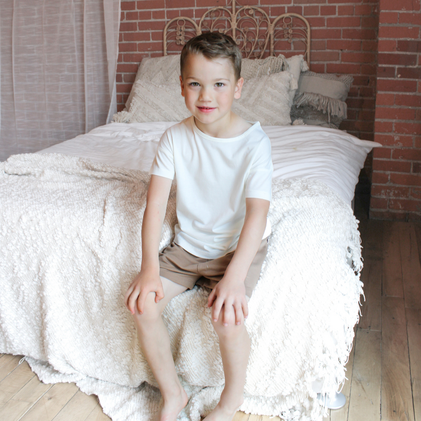 Sweat Shorts in Cocoa