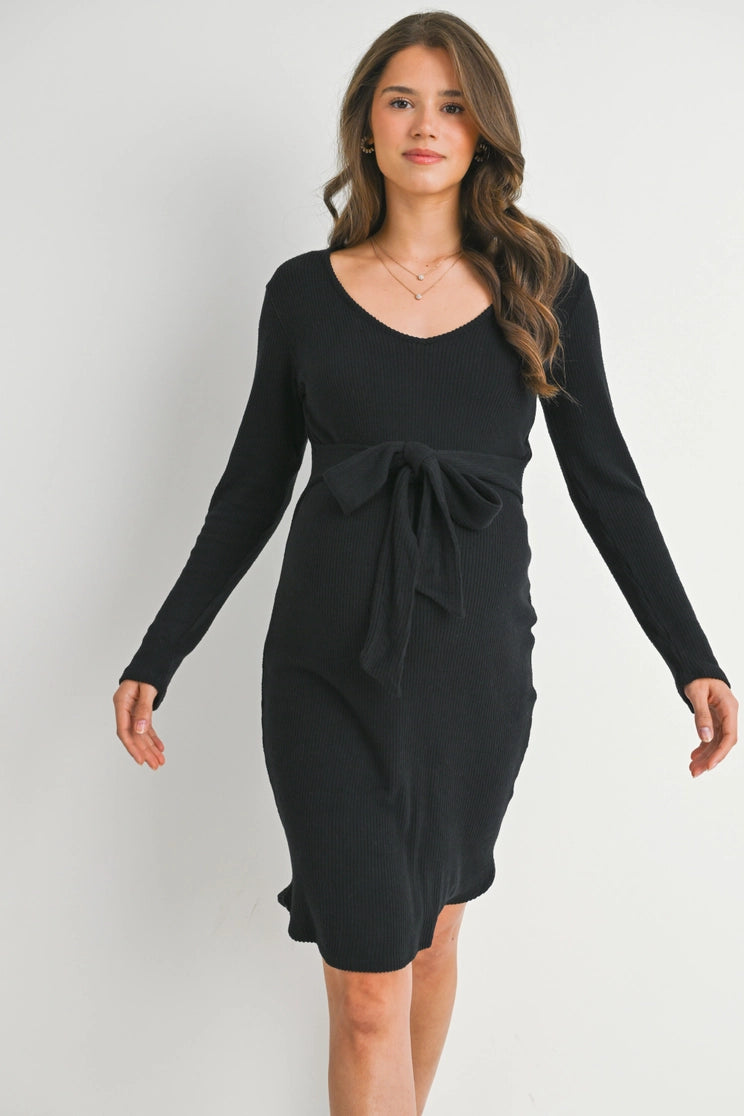 Katie Ribbed Knit Dress