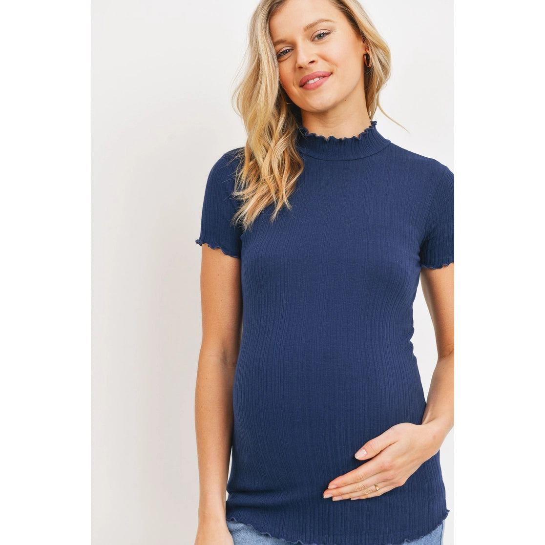 Jessie Mock Neck Top