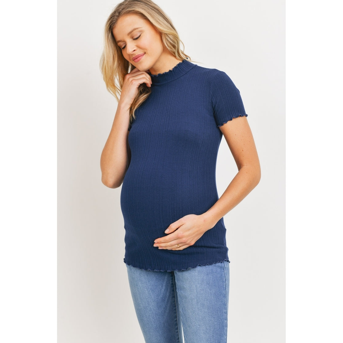 Jessie Mock Neck Top