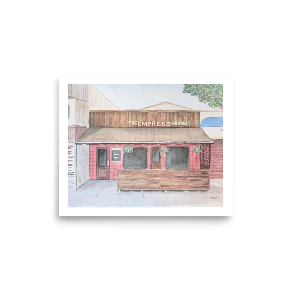 The Empress Watercolour Print