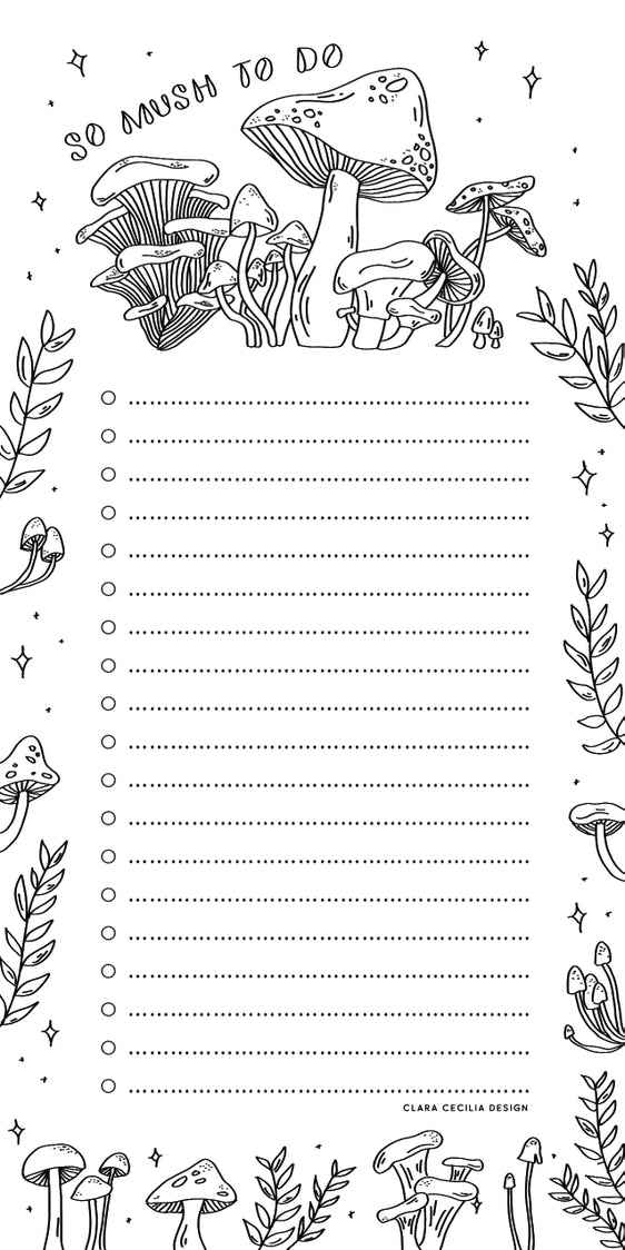 So Mush To Do Notepad