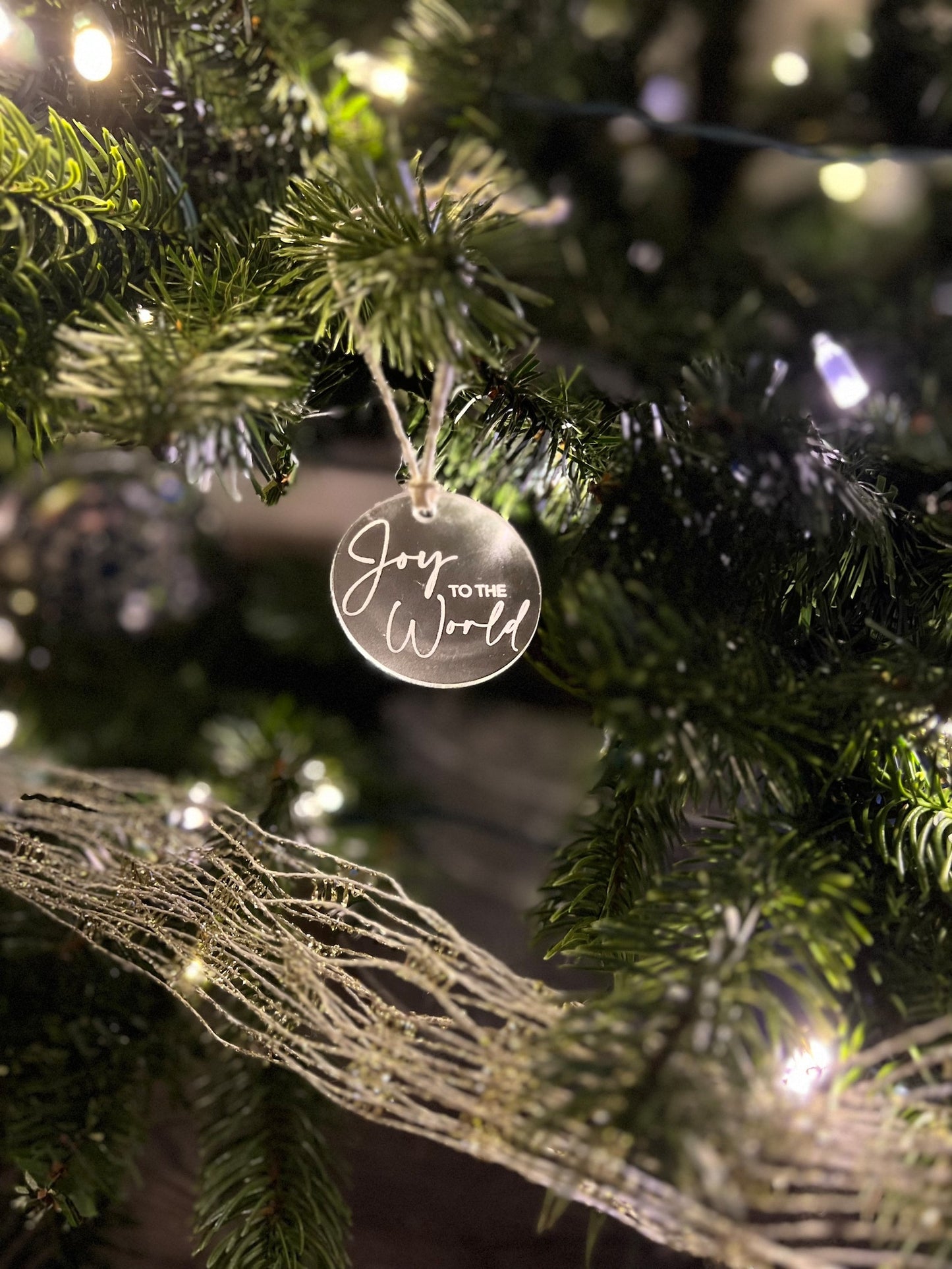 Joy to the World Ornament