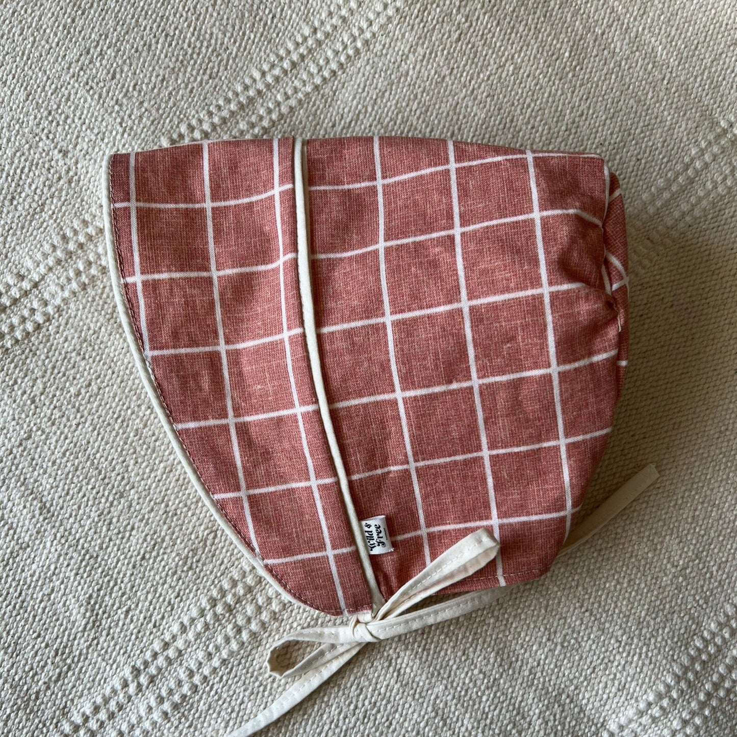 Vintage Grid Bonnet