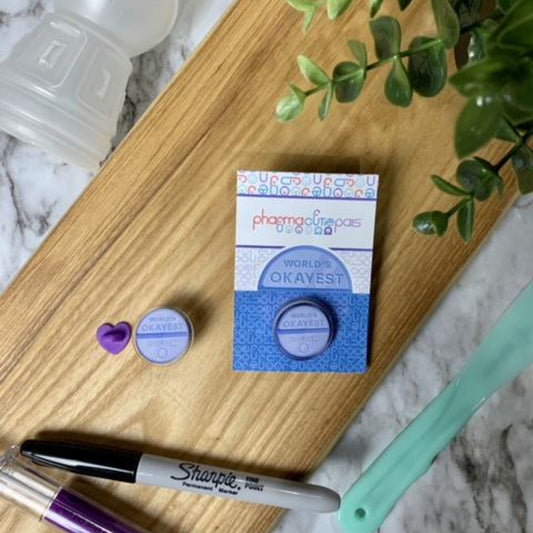 World's Okayest Doctor Pin