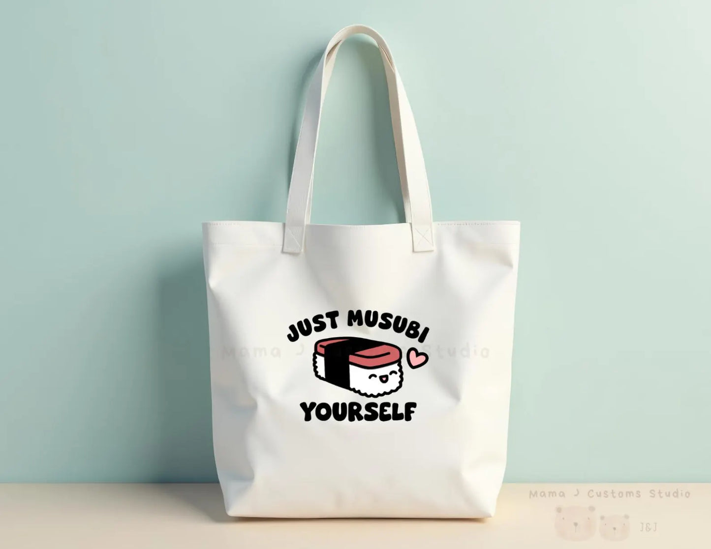 Musubi Yourself Canvas Tote Bag