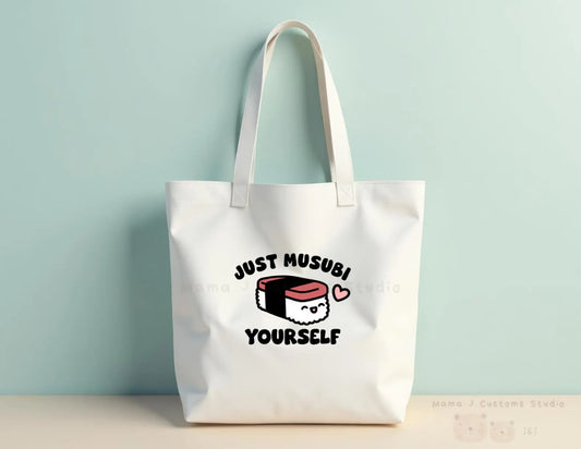 Musubi Yourself Canvas Tote Bag