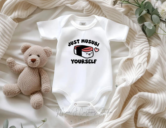 Just Musubi Yourself Baby Onesie