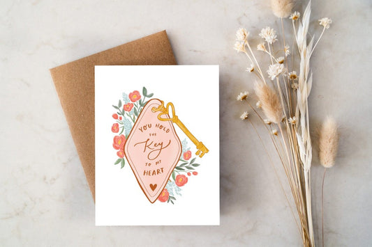 You Hold the Keys to My Heart Card