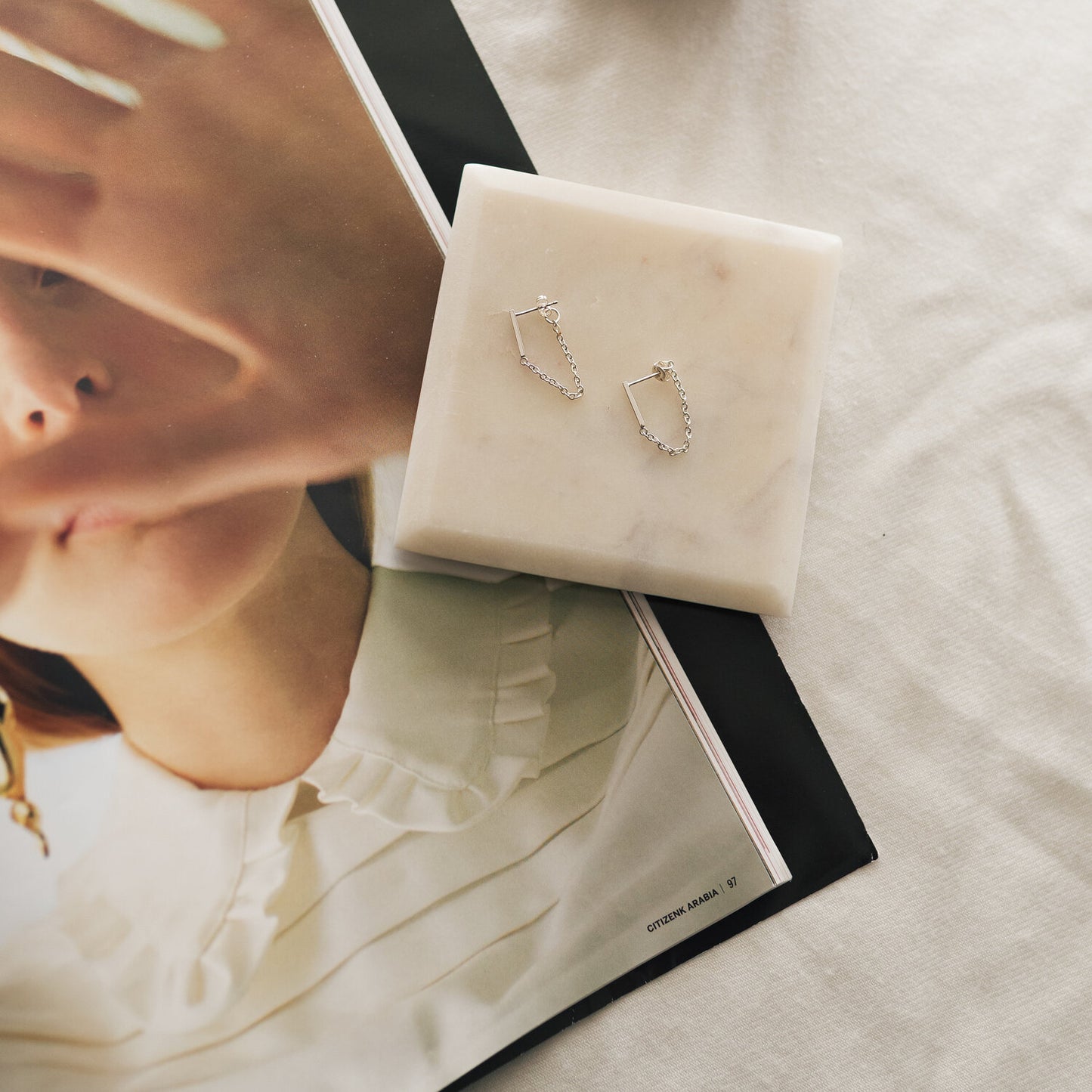 Silver Ilio Earrings
