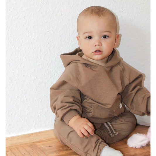Organic Hoodie in Cocoa