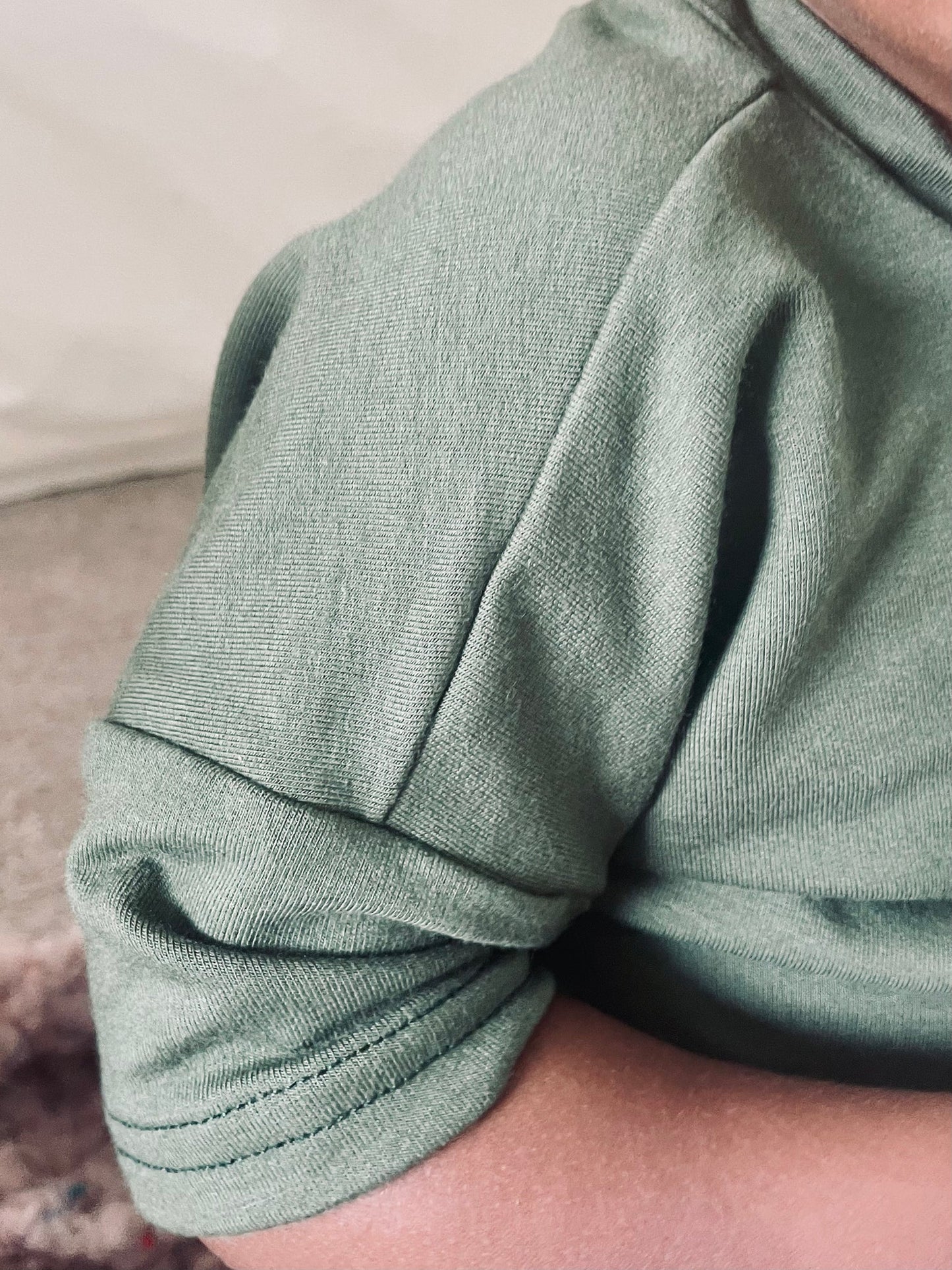 The Drop Tee in Blue