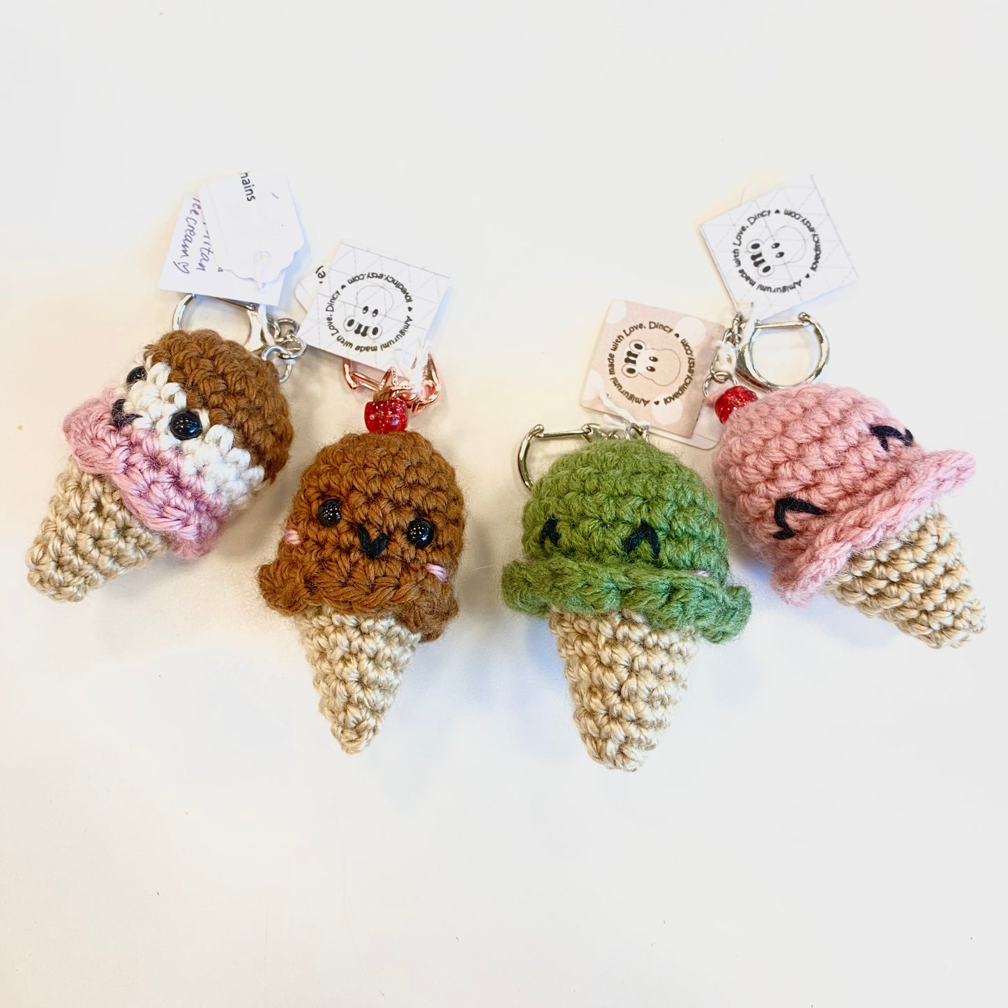 Ice Cream Keychain