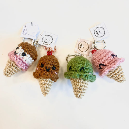 Ice Cream Keychain