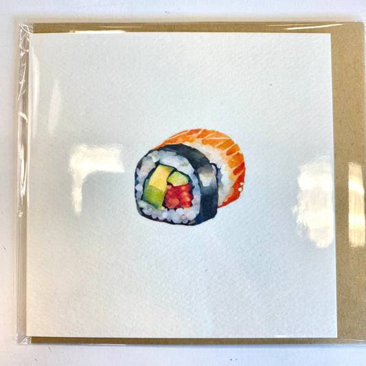 Sushi Roll Mini Card