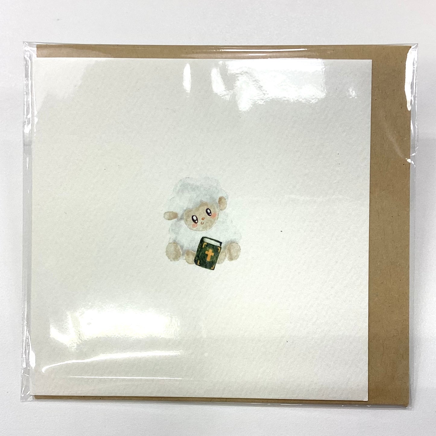 Lamb Baptism Mini Card