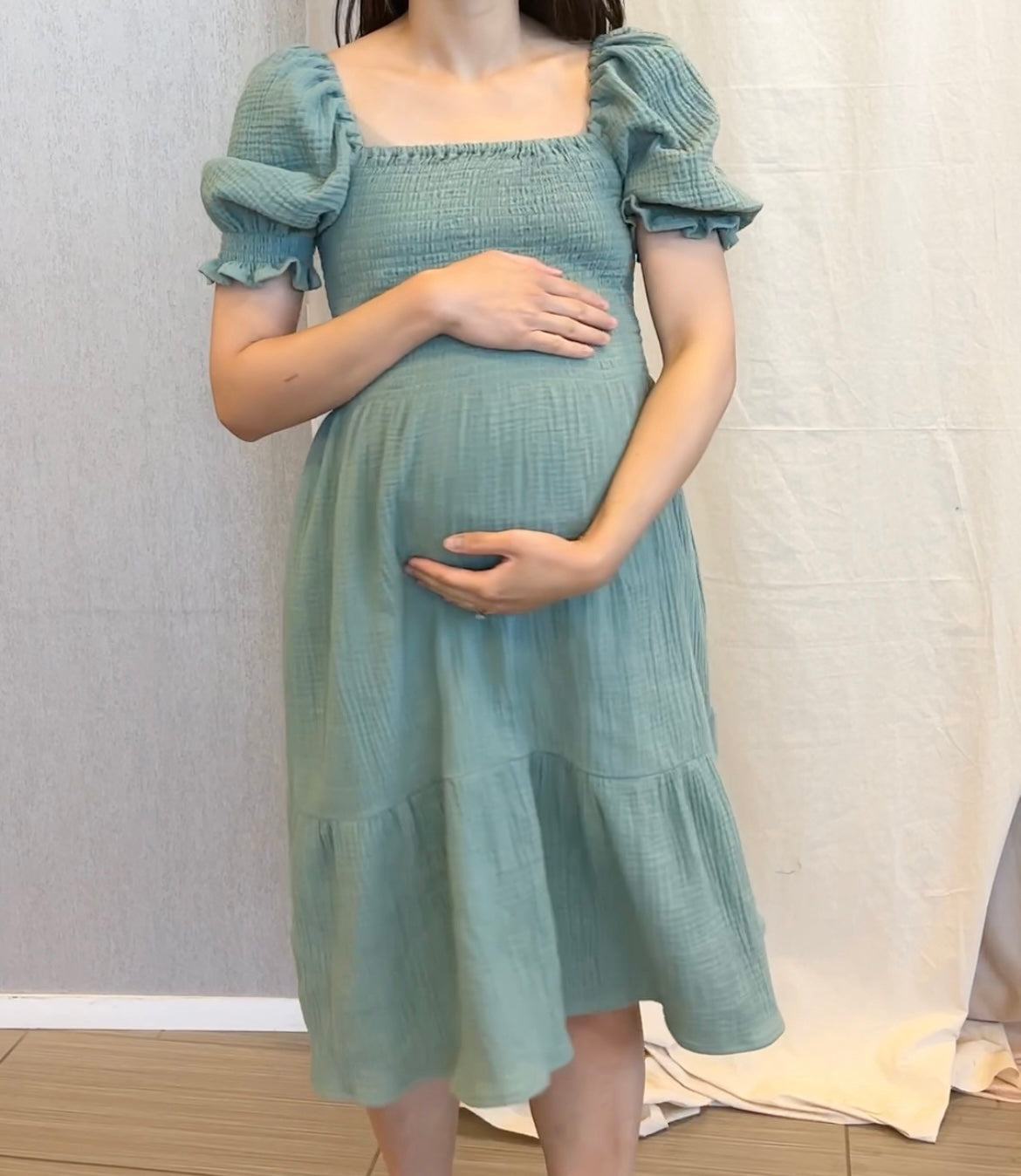Ladies Annabelle Dress in Green