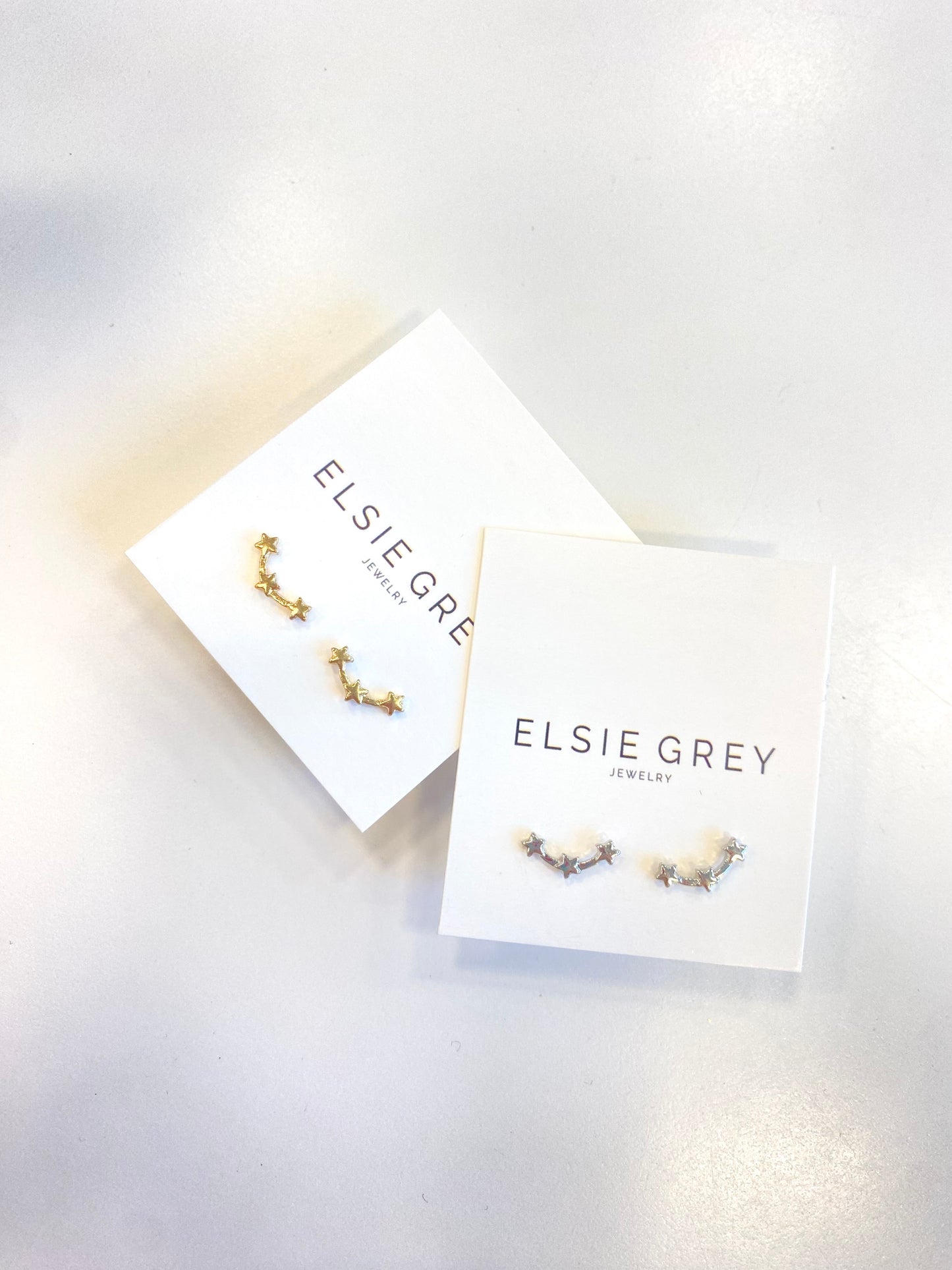 Silver Stella Earrings